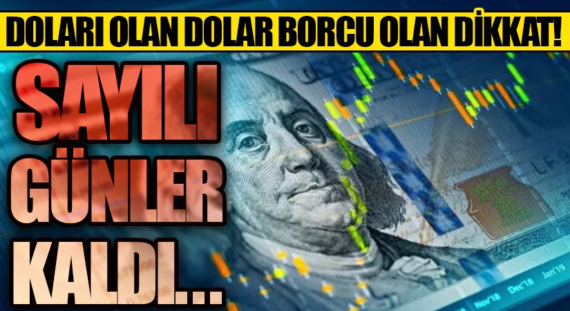 Doları Olan Dolar Borcu Olan Dikkat!