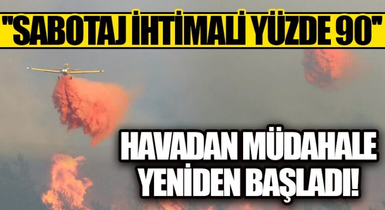 Marmaris’teki Yangında Son Durum