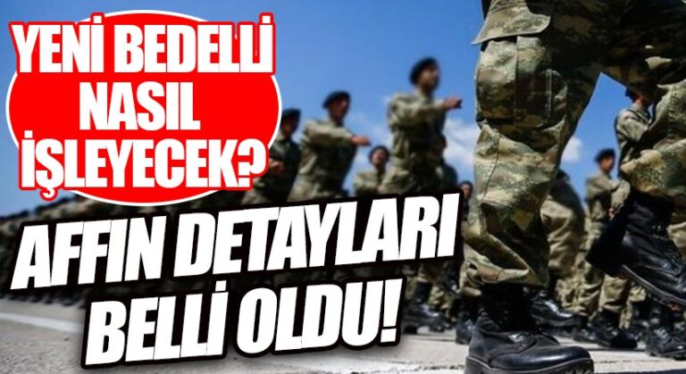 Yeni Bedelli Nasıl İşleyecek!