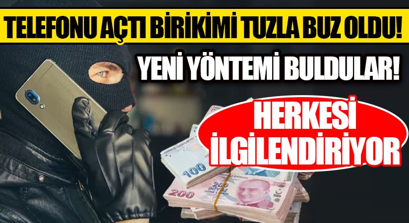 Dolandırıcıların Yeni Yöntemi Pes Dedirtti!