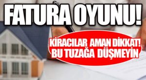 Kiralık Evde ‘Fatura’ Oyunu