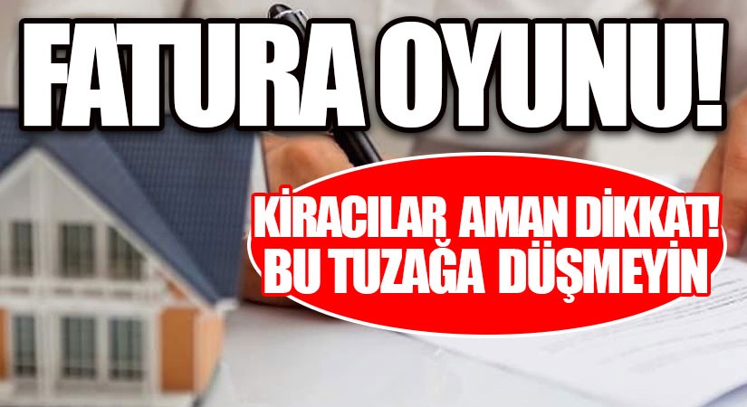 Kiralık Evde ‘Fatura’ Oyunu