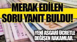 Asgari Ücret 5 Bin 500 TL Oldu!