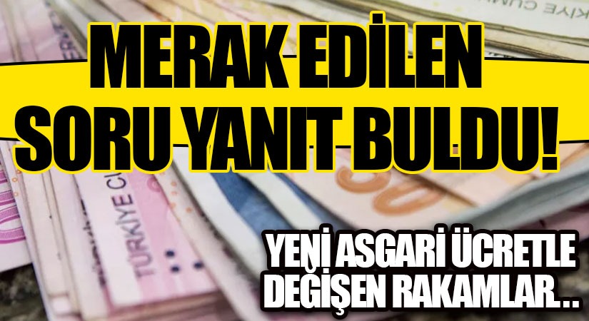 Asgari Ücret 5 Bin 500 TL Oldu!