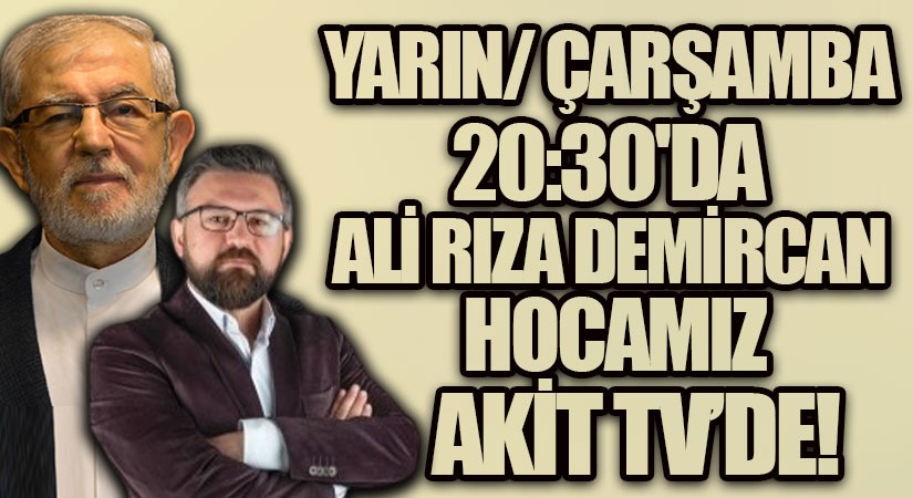 Hocamız Akit TV’de