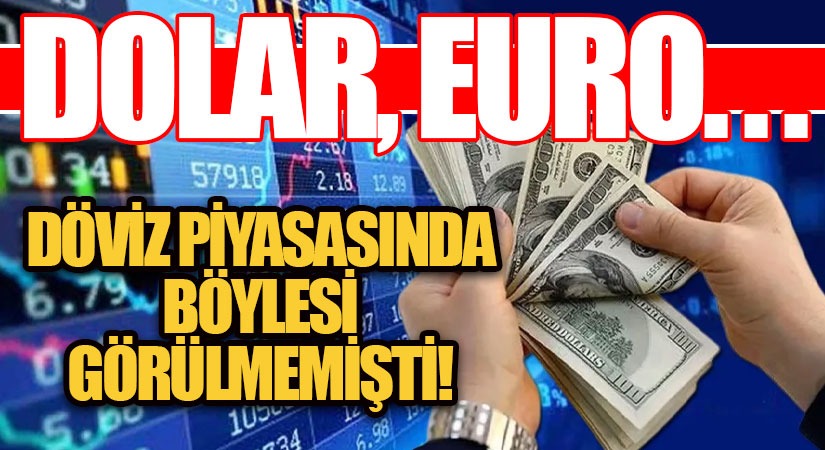 Döviz Piyasalarında Böylesi Görülmemişti