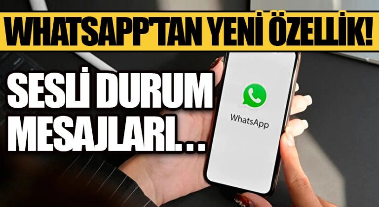 Sesli Durum Mesajları!