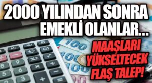 Maaşları Yükseltecek Flaş Talep