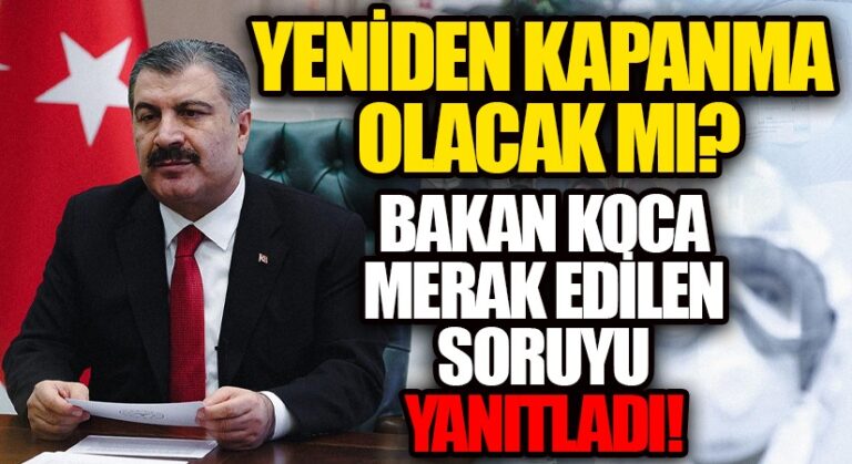 Yeniden Kapanma Olacak Mı?