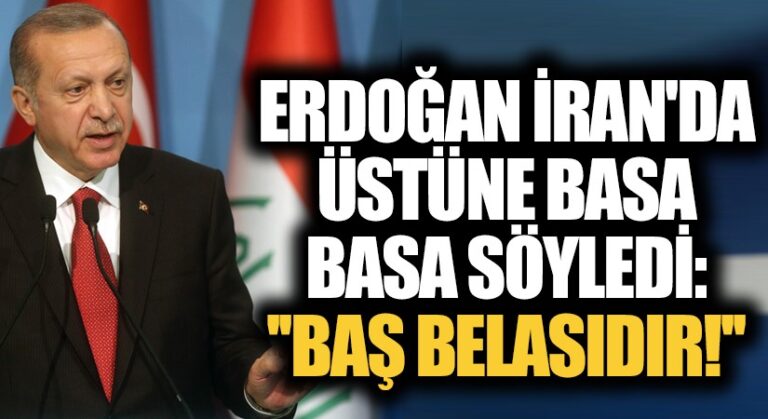 Cumhurbaşkanı Erdoğan’dan İran’da Flaş Açıklamalar! 