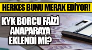 KYK Borçları İçin Bakanlıktan Açıklama