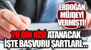 20 Bin Öğretmen Ataması Yapılıyor!