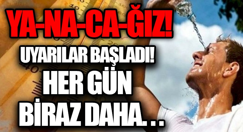 Uyarılar Başladı!