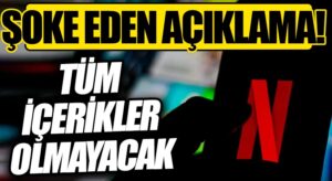Şok Eden Açıklama!