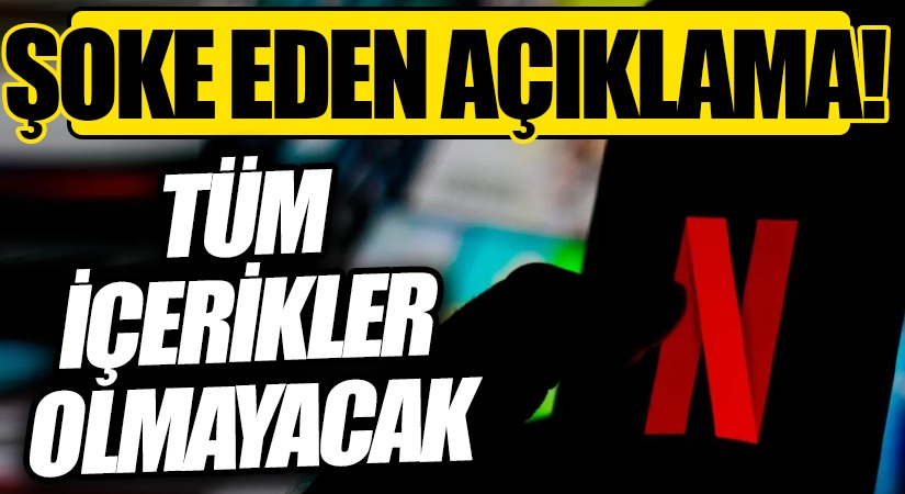 Şok Eden Açıklama!
