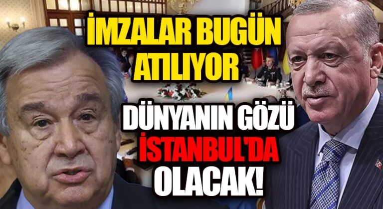 Tahıl Koridoru İçin İmzalar İstanbul’da Atılacak