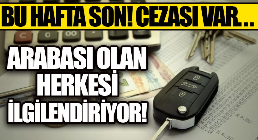 Arabası Olan Herkesi İlgilendiriyor!