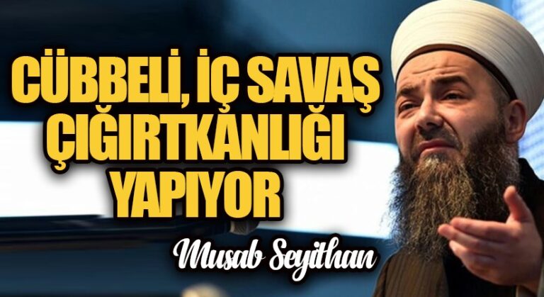 CÜBBELİ, İÇ SAVAŞ ÇIĞIRTKANLIĞI YAPIYOR