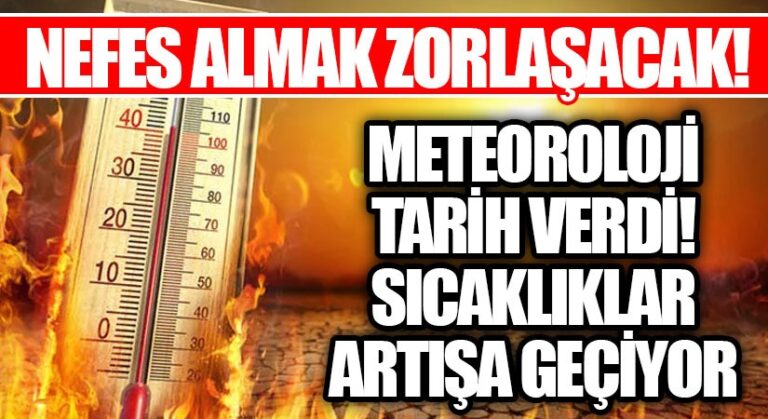 Yurt Genelinde Sıcaklar Artıyor