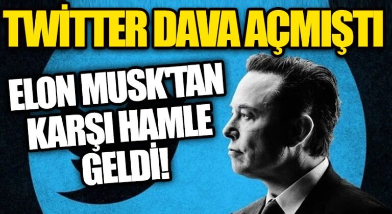 Elon Musk’tan Twitter’a Karşı Dava