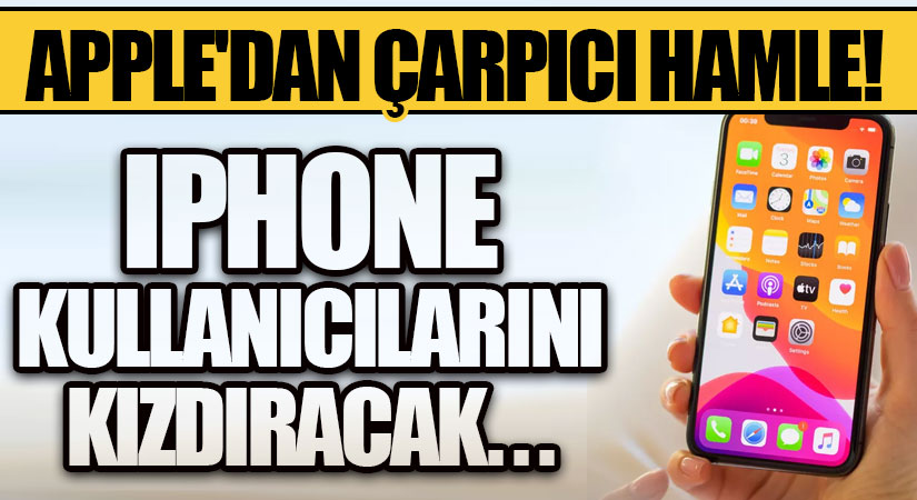 Apple’dan iPhone’da reklam hamlesi! Kullanıcıları kızdıracak