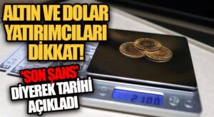 Altın Ve Dolar Yatırımcıları Dikkat!