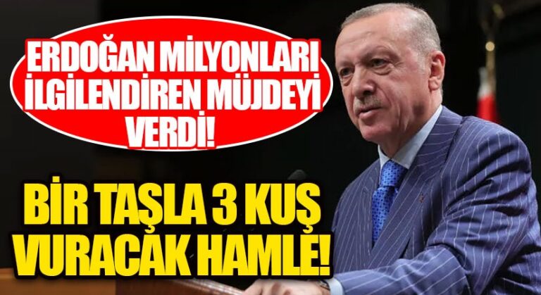 Cumhurbaşkanı Erdoğan’dan Kabine Toplantısı Sonrası ‘sosyal konut projesi’ Açıklaması
