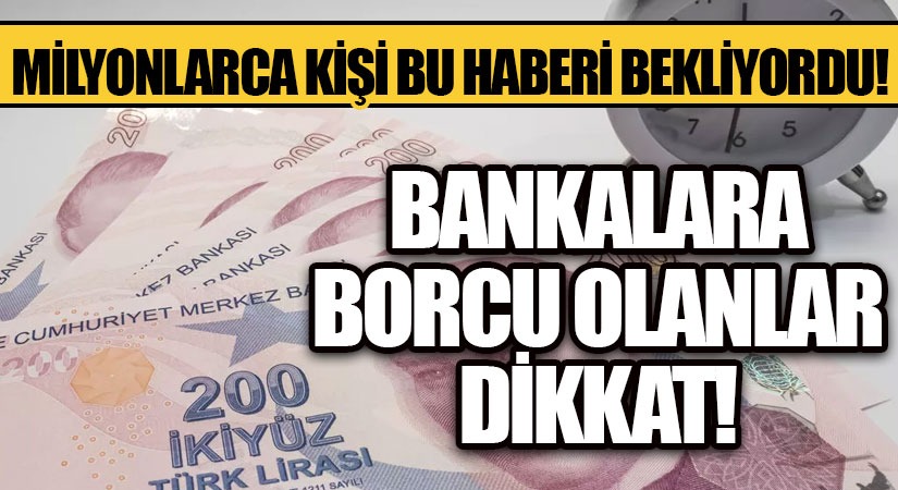 Bankalara Borcu Olanlar Dikkat!