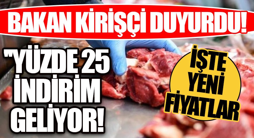 Et ve Süt Kurumu, Et Fiyatlarında İndirime Gidiyor