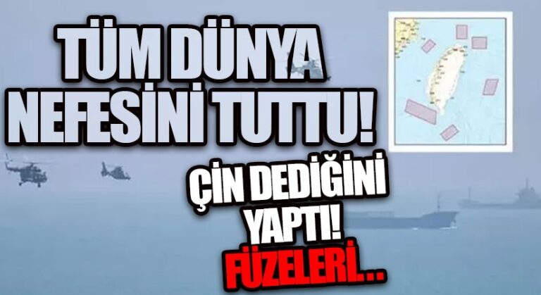 Büyük Tayvan Ablukası Başladı