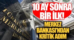 Merkez Bankasından Kritik Adım!