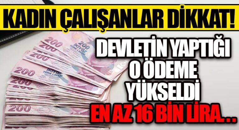 Doğum İzni Ödemesi Yükseldi..