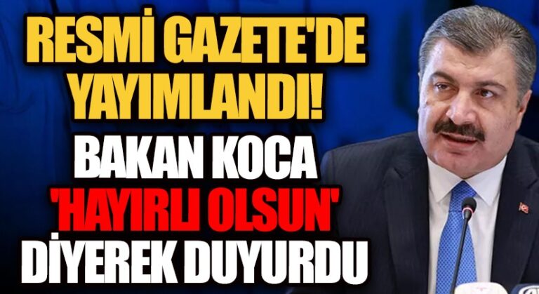 Sağlık Bakanlığı Ek Ödeme Yönetmeliği’ Resmi Gazete’de Yayımlandı!