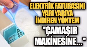 Elektrik Faturasını Yarı Yarıya Düşüren Yöntem