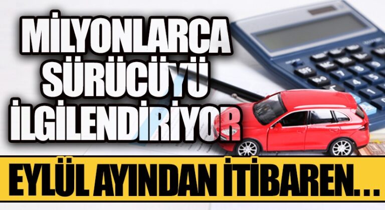 Milyonlarca Sürücüyü İlgilendiriyor