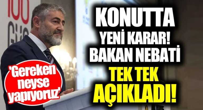 Konutta Yeni Karar!