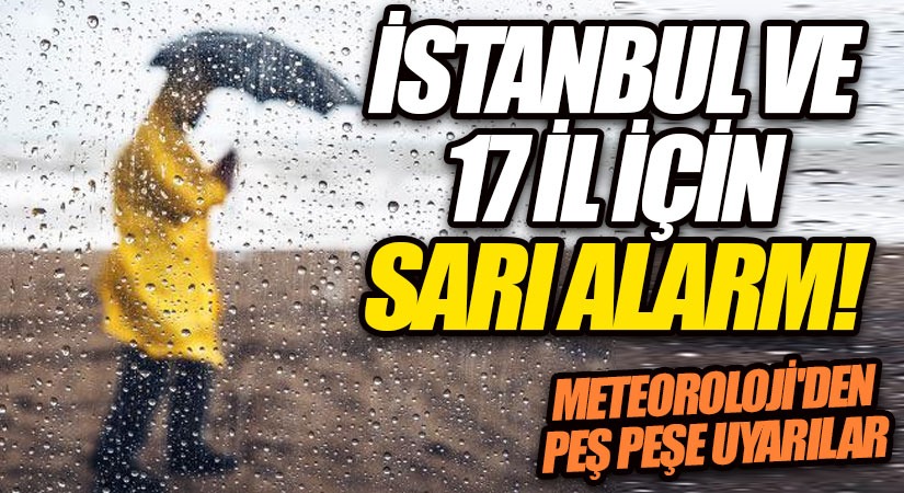 İstanbul’da Kuvvetli Sağanak
