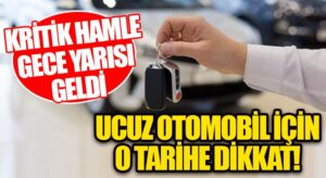 İkinci El Otomobil Satışında 6 Ay ve 6 Bin Kilometre Şartı Yürürlüğe Girdi