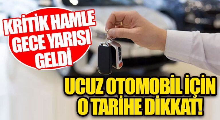 İkinci El Otomobil Satışında 6 Ay ve 6 Bin Kilometre Şartı Yürürlüğe Girdi