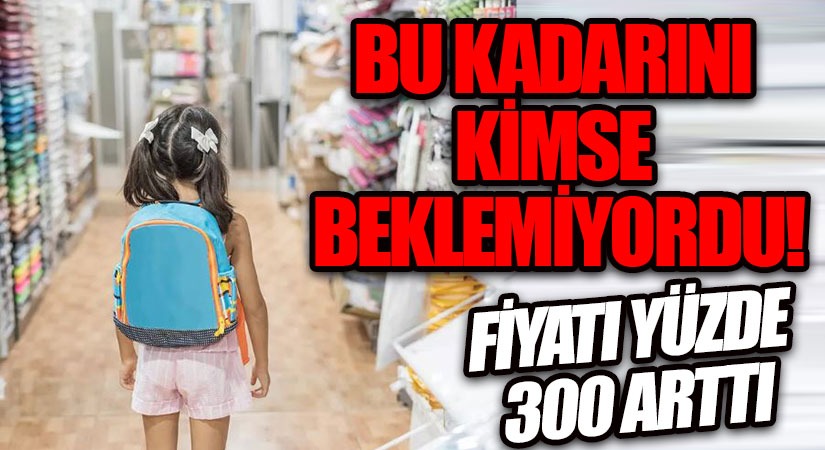 Kırtasiye Ürünlerine Gelen Zam Velileri Şoka Uğrattı!