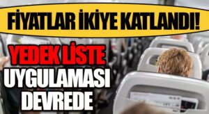 Uçak Bilet Fiyatları İkiye Katlandı!