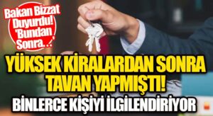 Yüksek Kiralardan Sonra Tavan Yapmıştı!