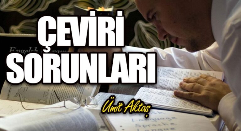 Çeviri Sorunları