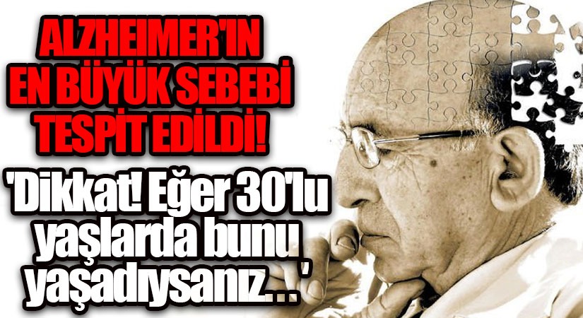 Alzheimer’in En Büyük Sebebi Belli Oldu!