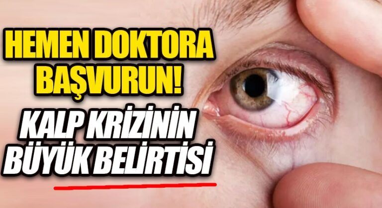 Kalp Krizinin Büyük Belirtisi!