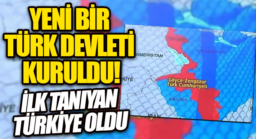 Yeni bir Türk Devleti kuruldu! İlk tanıyan ülke Türkiye oldu