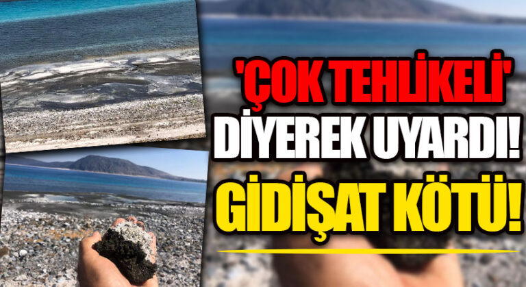 Salda Gölü için önemli uyarı! “Çok tehlikeli” diyerek açıkladı
