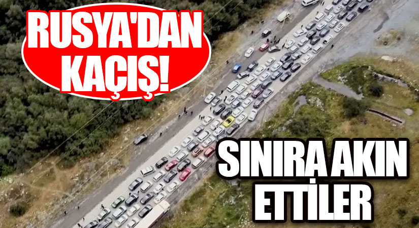 Putin’in ‘seferberlik’ hamlesi sonrası Rusya’dan kaçmak için harekete geçtiler!