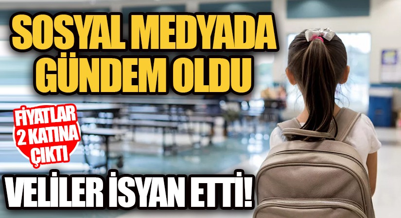 Veliler Artan Okul Fiyatlarına İsyan Etti!