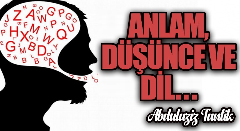 Anlam, Düşünce ve Dil…